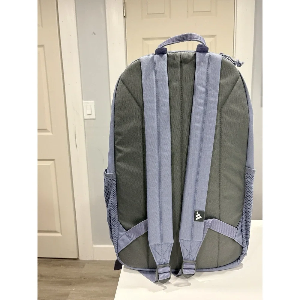 adidas Classic 3S 5 Backpack Silver Violet Purple 16